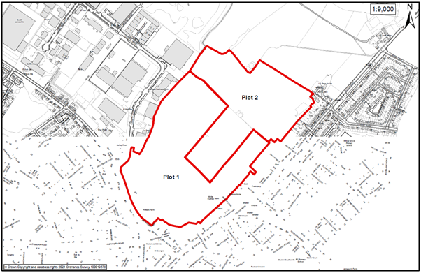 South Lancashire Industrial Estate plot