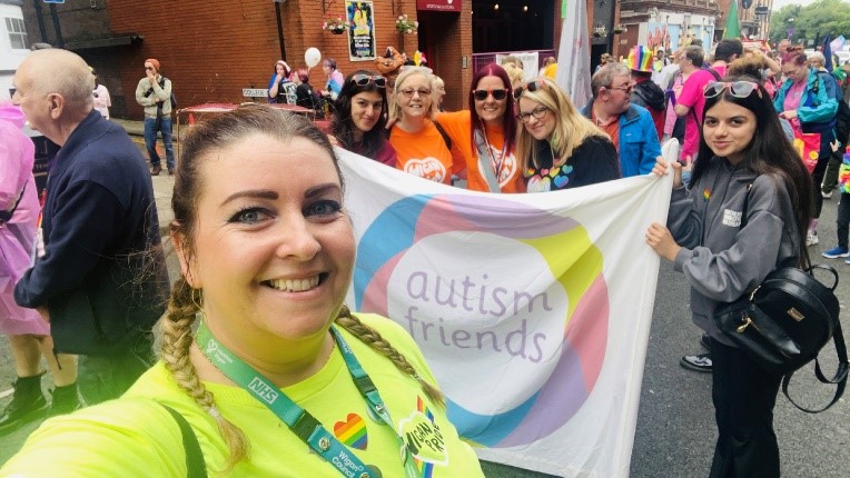 Autism Friends supporting Wigan Pride