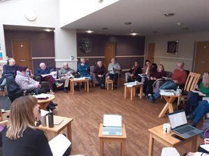 Eliot Gardens Extra Care Housing accommodation hosted the Partnership Group meeting in January 2024.