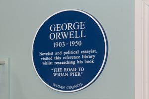 George Orwell blue plaque