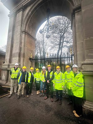 Plantation Gates Cllr visit - web