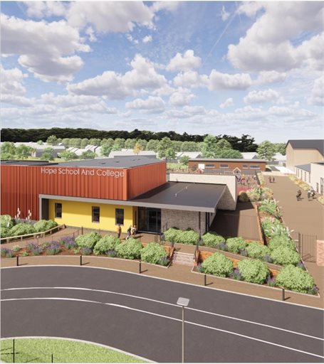 Hope School and College CGI