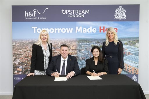 Wigan-H&F-MOU signing with Council Leaders and CEOs