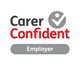 Carer Confident Employer Logo white