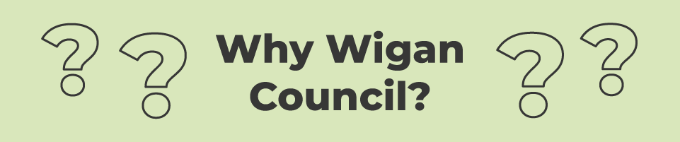 Why Wigan Council banner