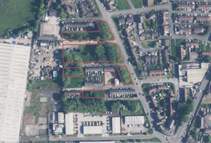 Aerial image Kirkhall Lane
