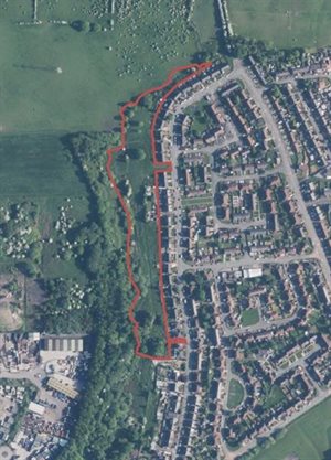 Aerial image of Shakerley Estate