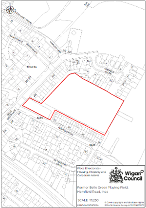 Red edge map Former Ince Belle Green Primary