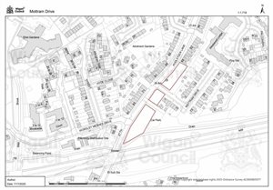 Red edge map Mottram Drive