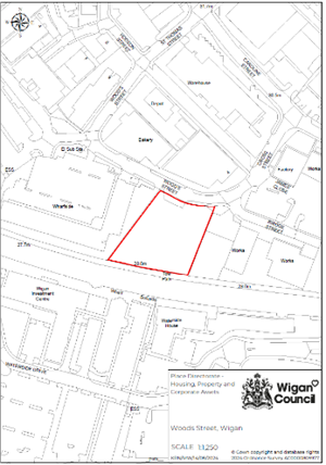 Red edge map Woods Street