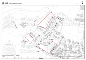 Red edge map of Bracken Road cluster