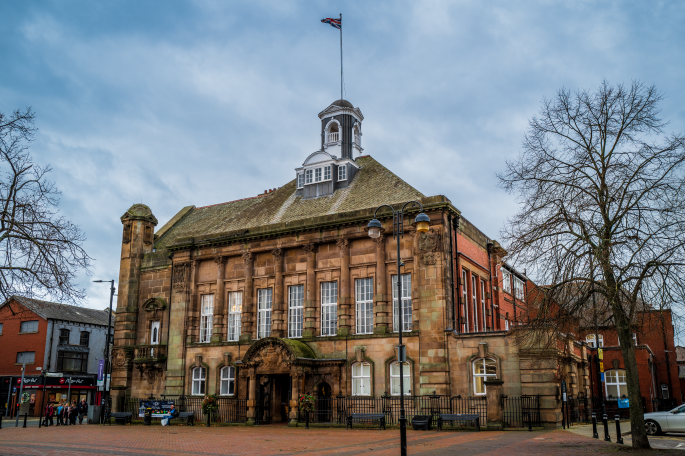 Leigh town hall