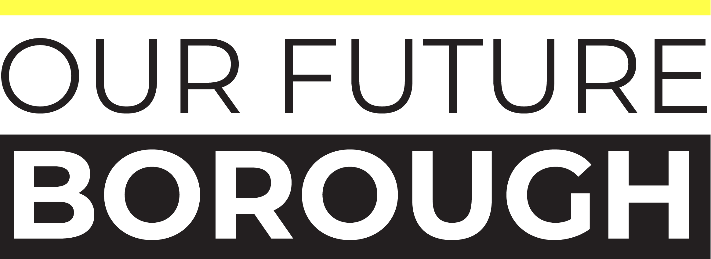 Our Future Borough logo