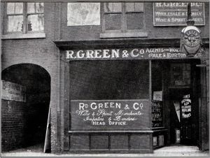 Original R. Green and Co's head office