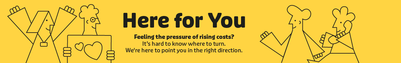 Here for you banner 26