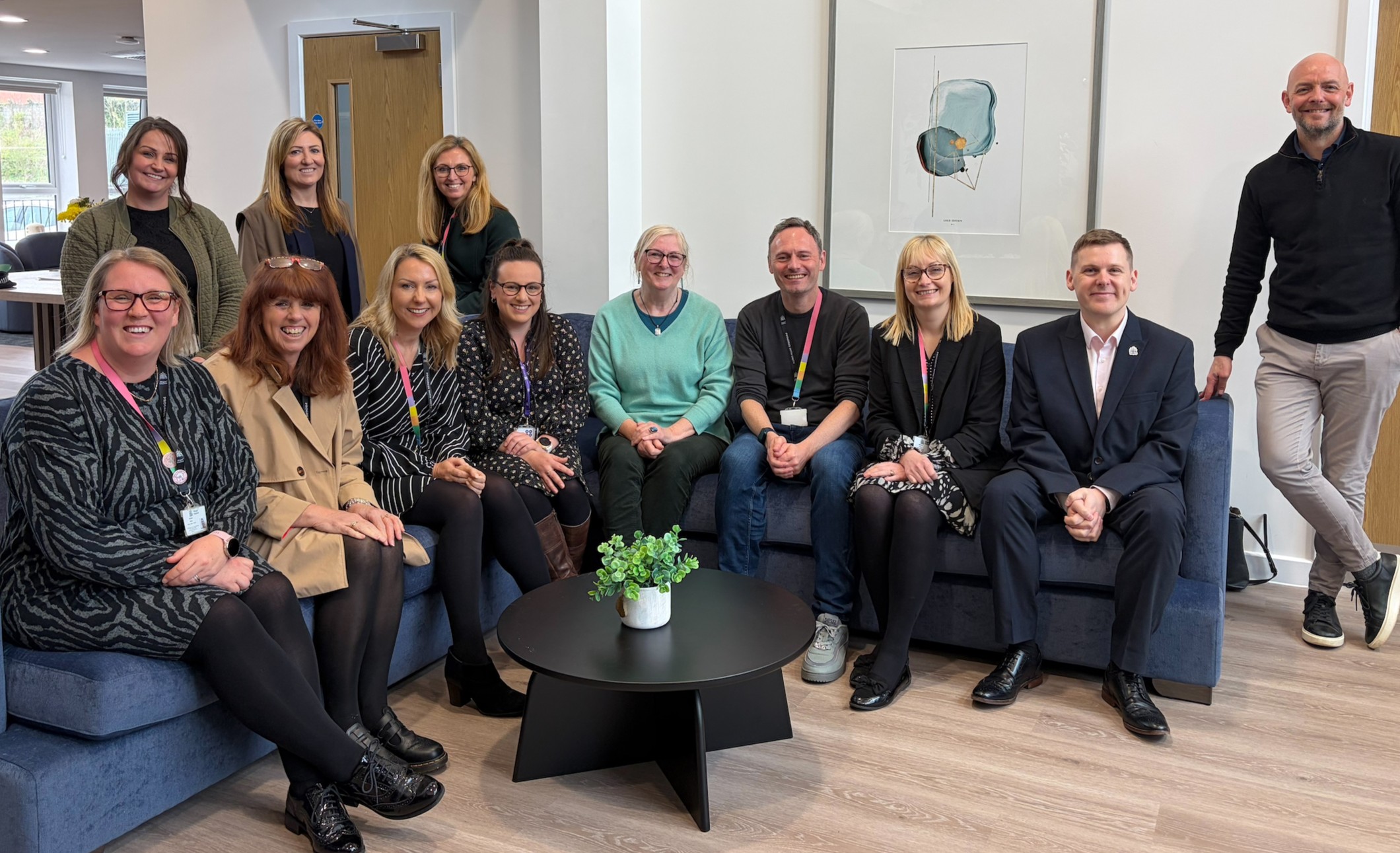 Wigan Council Homelessness Partnership Board with YHG staff at Lock 20