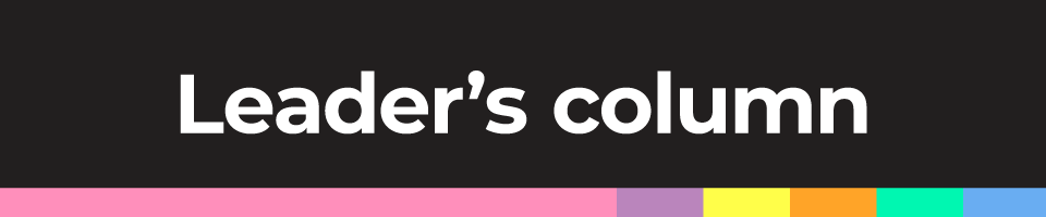 Leaders column Banner