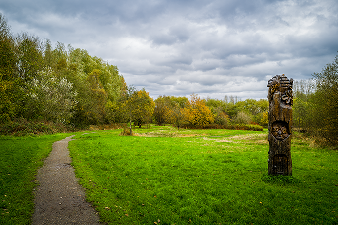 Low Hall Nature Reserve footpath