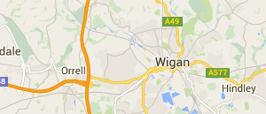 Wigan on the map