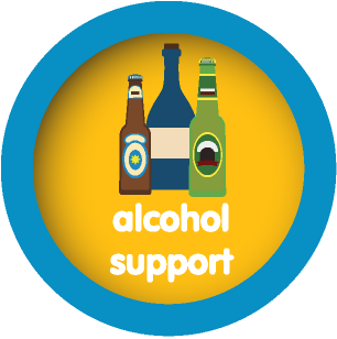 Alcohol support