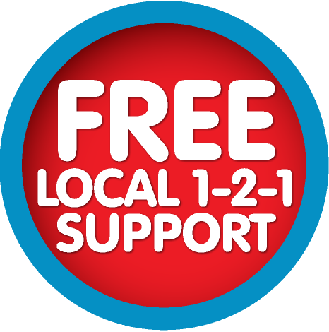 Free local 1-2-1 support
