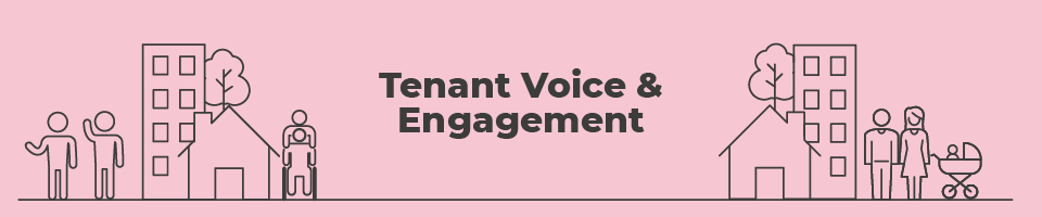Tenant voice and engagement banner